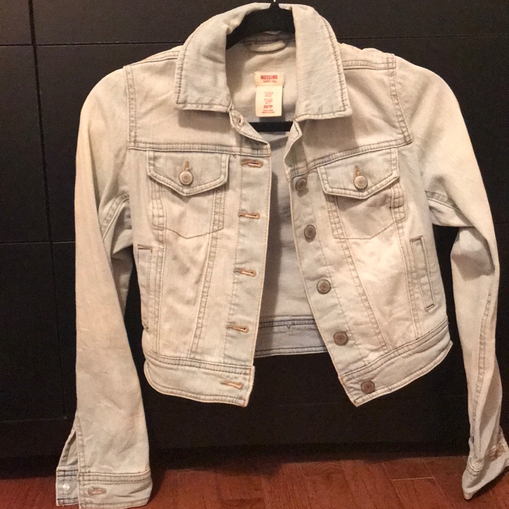 Massimo Cropped Jean Jacket
